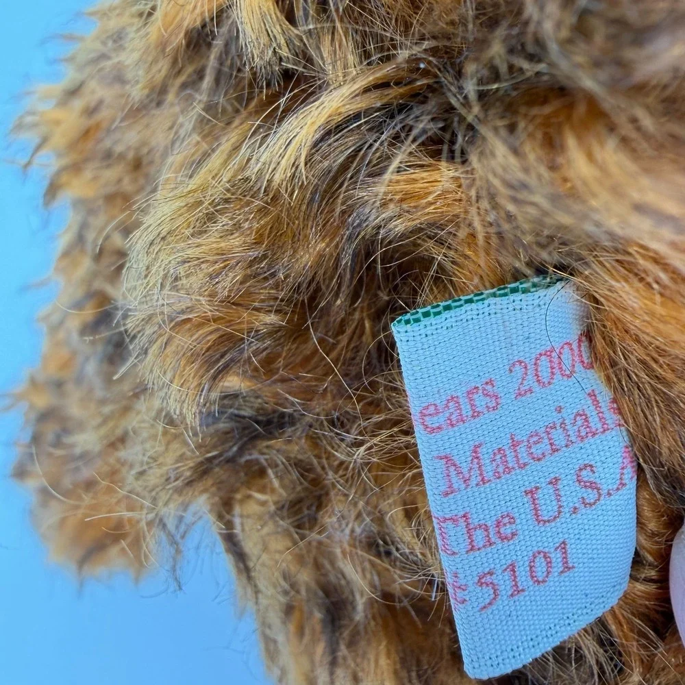 Whimsical Winey‎ - Sally Winey Bears Mohair Stuffed Animal Signed 2000 W TAGS